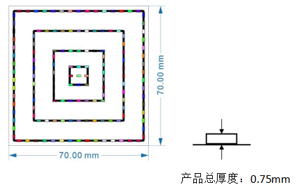 音箱超薄柔性數碼管顯示屏模塊外形